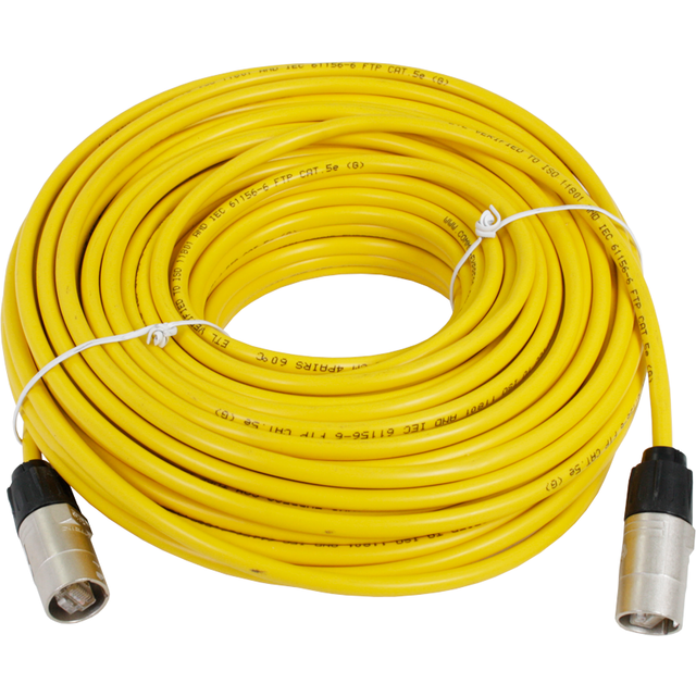 30m Cat5e RJ45 30 Metre Neutrik etherCON Shielded Patch Lead - ce