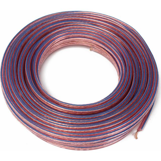 Audio Cable Stereo Splitter Cable Multi-Strand Loud Speaker Cable/Wire for Home or Car Audio 20m 2x0.75mm