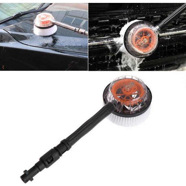 Rotating Round High Pressure Water- Cleaning Car Wash Brush for