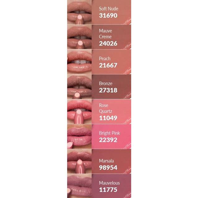 Avon Hydramatic Shiny Hyaluronic Lipstick In Brown