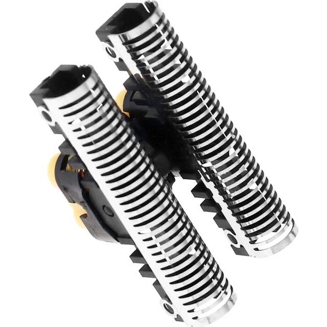 YINETTECH Electric Shaver Replacement Shaver Blade Foil Black Compatible with Braun 3 & 5 Series Black & Sliver