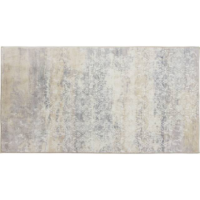 Washable Rug Dalia - various sizes, faded pattern, easy-care short pile, non-slip - 60 x 110 cm