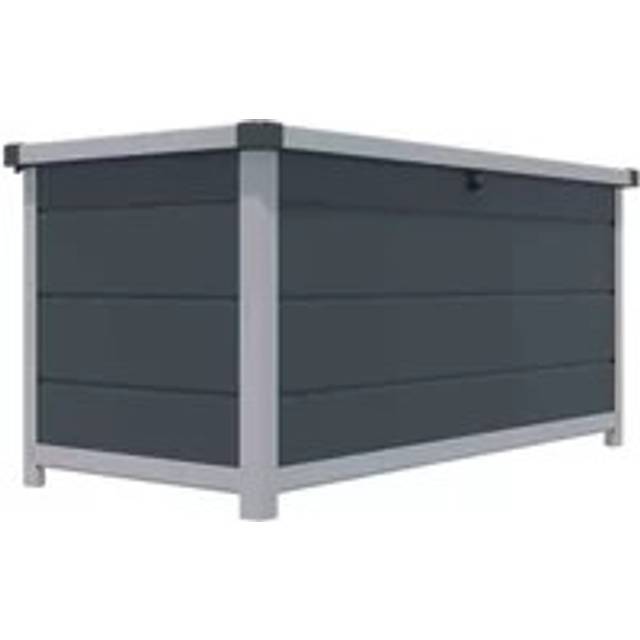 Rowlinson Airevale 4X2 Cushion Box Dark Grey With Assembly, Grey