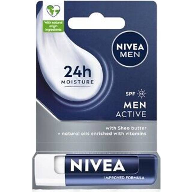Nivea Men SPF15 Lip Balm 4.8g - Active Care