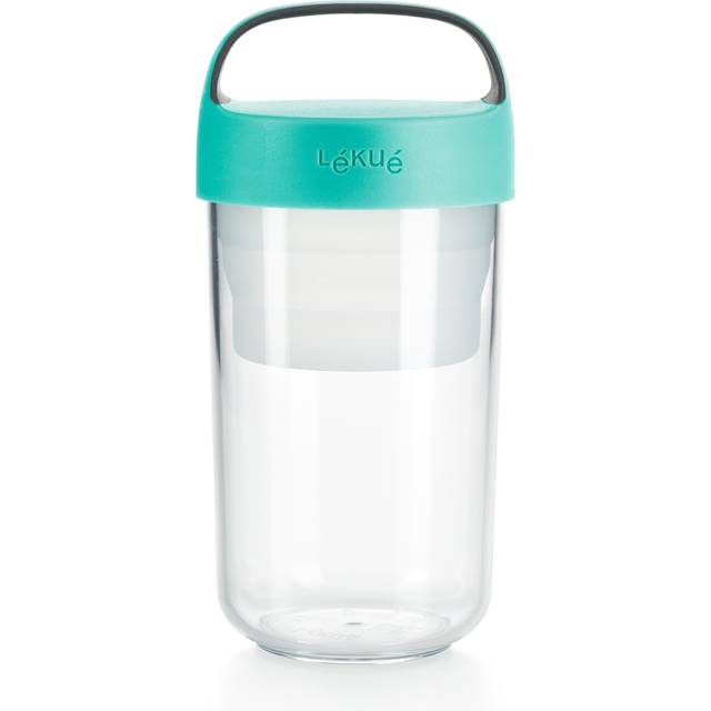 Lékué Lékué To Go jar 0.6 L Turquoise