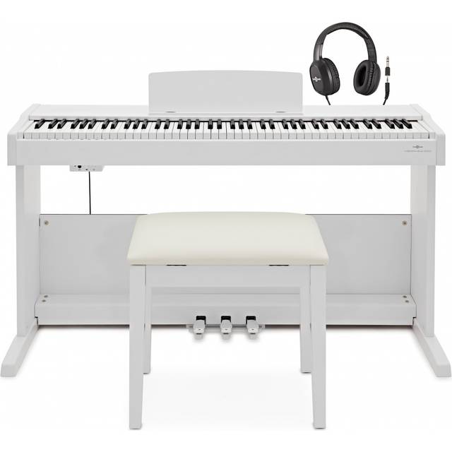 VISIONKEY-500 Digital Piano Bench Pack by Gear4music White