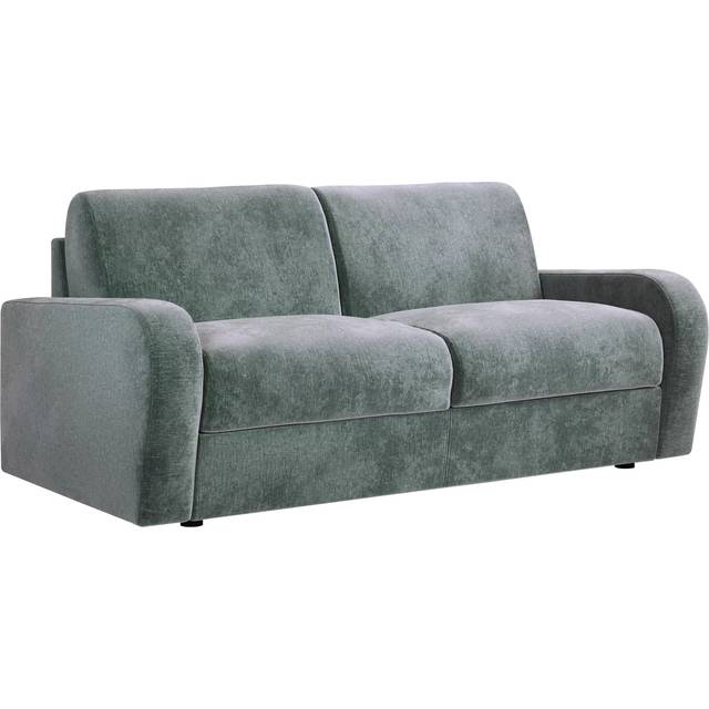 Jay-Be Deco Sofa Bed With E-sprung™ Mattress - Three Seater - Cosy Chenille Aqua, Blue