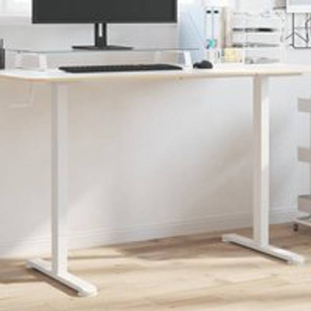 Standing Desk Frame White (94-135)x60x(70-114) cm Steel - One Size