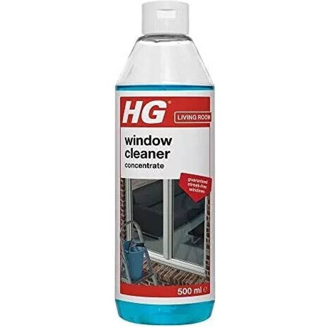 HG Window Cleaner, Professional Super Concentrated Formula, Clean Streak-Free Shine, Used by Professional Window Cleaners (500ml) - 297050106