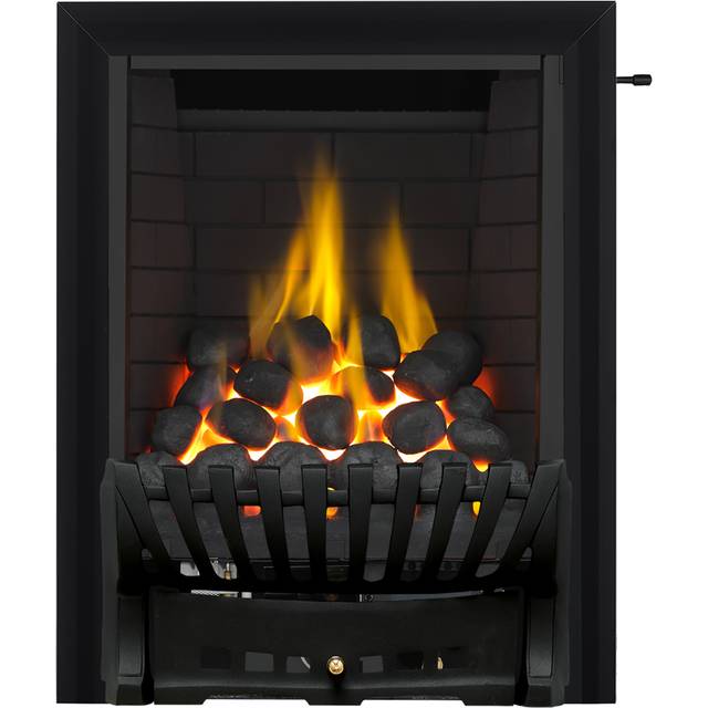 Focal Point Elegance Full Depth Slide Gas Fire - Black