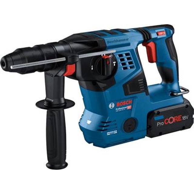 Bosch - gbh 18V-28 cf SDS-Plus Rotary Hammer With 2 x 5.5Ah Batteries