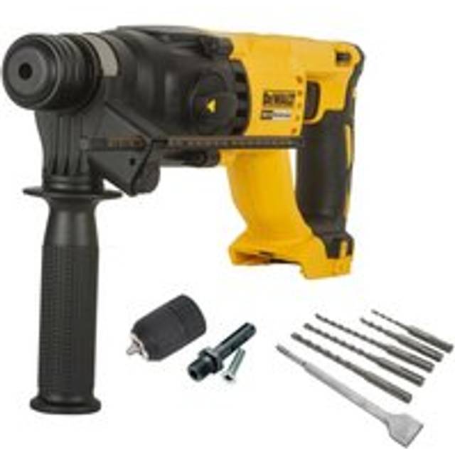 Dewalt DCH133N 18v Brushless SDS Hammer Drill 3 Mode Bare + Chuck +Bits