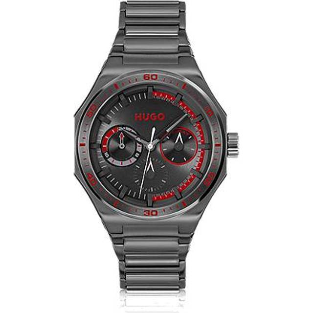 HUGO Men's Grey Grail Sport Bracelet Watch