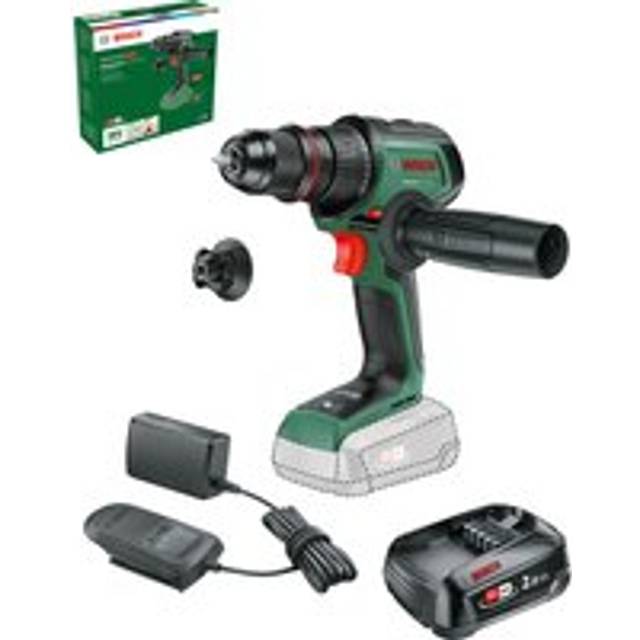 Bosch ADVANCEDDRILL 18V-80 P4A 18v Cordless Drill Driver 1 x 2ah Li-ion Battery Charger No Case