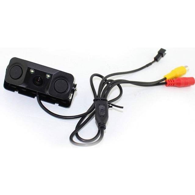 Car Accessories 3 In 1 Reversing Kit Smart Rearview Detector Sensor Camera Video Parking Backup View Sensors Buzzer Alarm Rear View Monitors/Cams & Ki