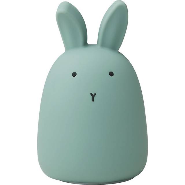 LIEWOOD - Winston Night Light - Barnlampa - 7376 - Rabbit peppermint - D 11 x H 13.5 cm