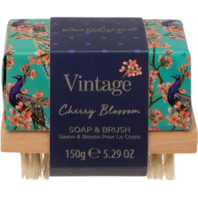 Body Collection Vintage Cherry Blossom Tv&#xE5;l & Borste - 150g
