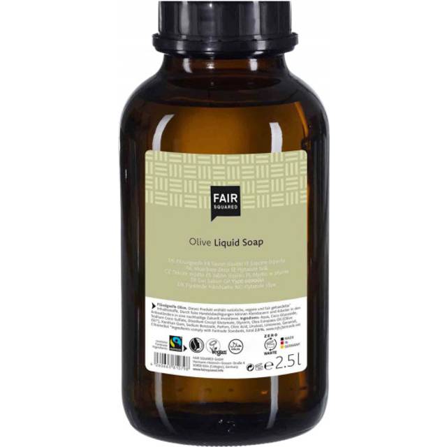 Fair Squared Storkøb 2.5 Liter Økologisk Håndsæbe med Olive