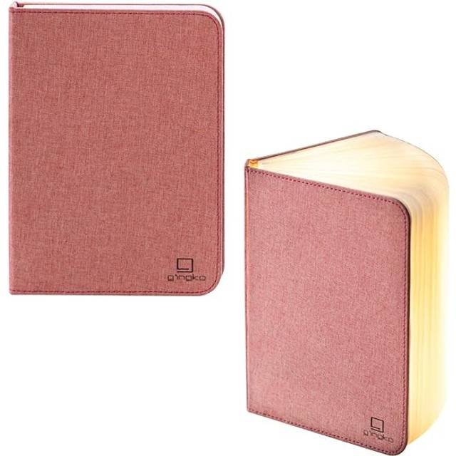 Linen Fabric Smart Booklight Large - Blush Pink - Multi - One Size