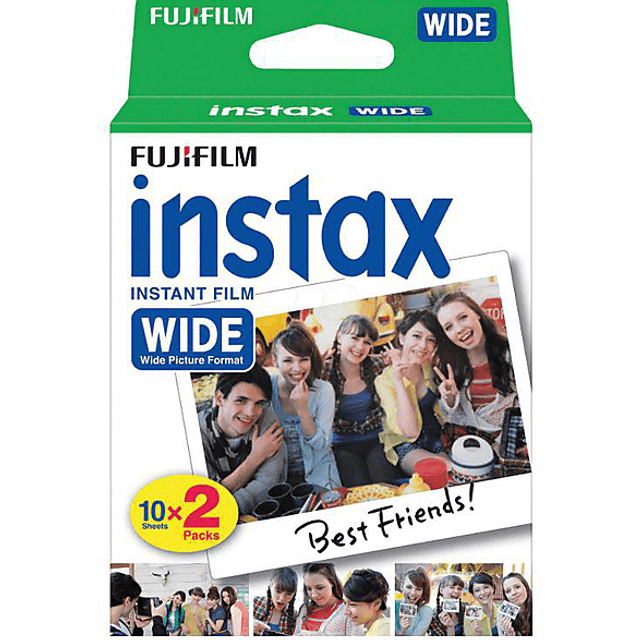 Fujifilm Instax Twin Pack Wide Film 20s
