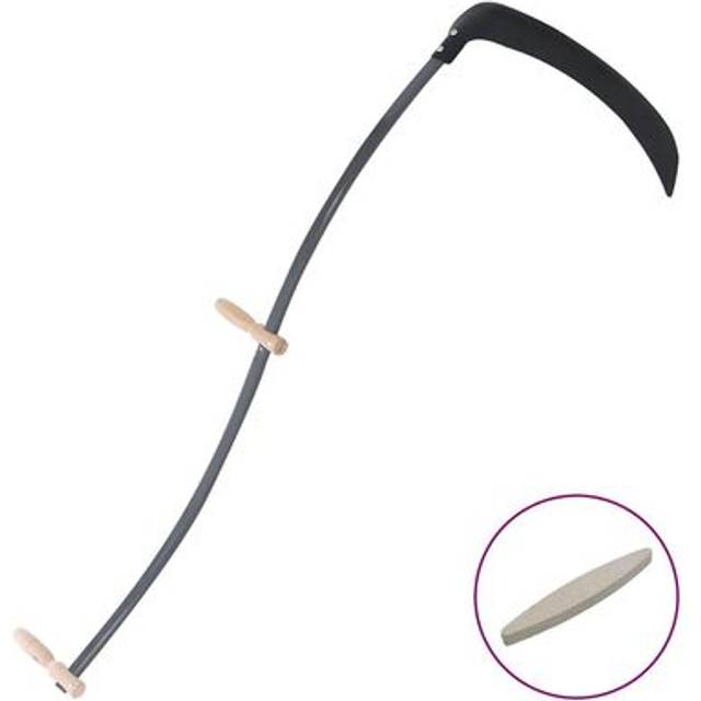 vidaXL Scythe with Grinding Stone 145 cm