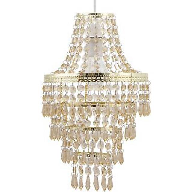 Gold Tiered Chandelier Style Light Shade