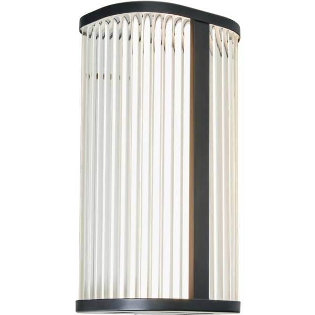 Spa Nayru 8W LED Shield Wall Light Matte Black