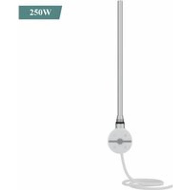 Thermostatic Electric Heating Element for Radiator Heated Towel Rail 250W White - NRG