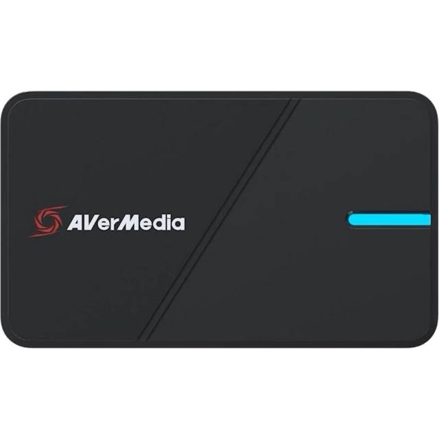 AVerMedia HDMI Capture Card – Gaming, videostreaming, 4K-inspelningskort för PS5, Xbox Series X/S, Xbox One, PS4, Nintendo Switch, Windows, Mac, HDR och VRR-stöd – GC551G2 Live Gamer Extreme 3