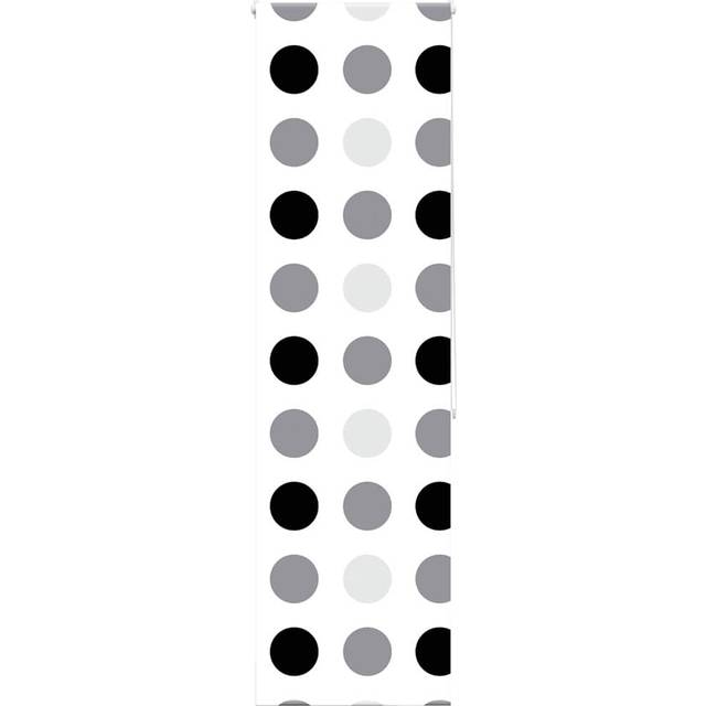 vidaXL Shower Roller Blind 60x240 cm Fabric Width 56 cm - Multicolour