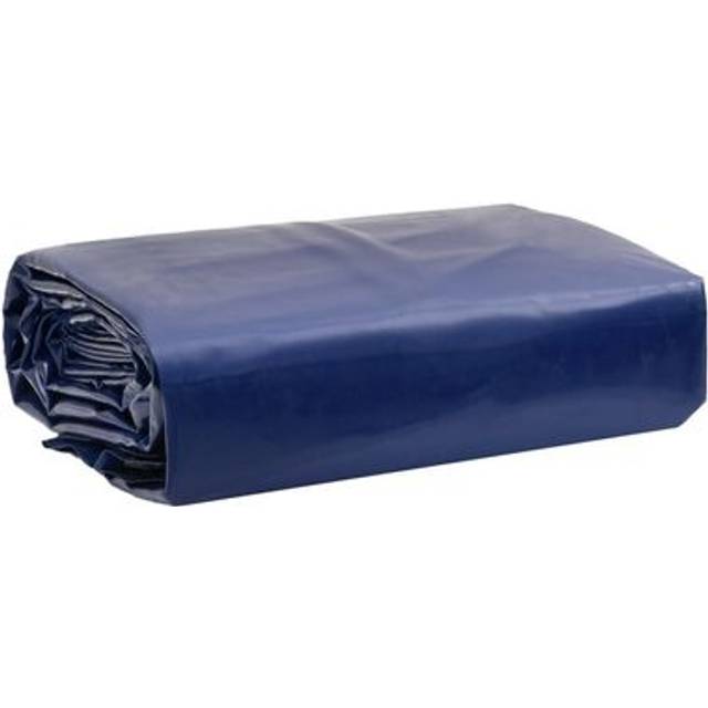vidaXL Tarpaulin Cover Ground Sheet Waterproof Camping Tarp Blue 650 g/mÂ²