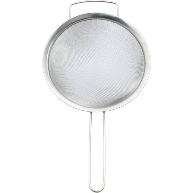 Buckingham Stainless Steel Fine Mesh Sieve Strainer 25 Cm, Silver