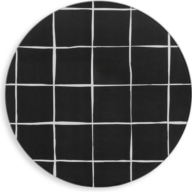 Habitat Printed Glass Worktop Saver - Black