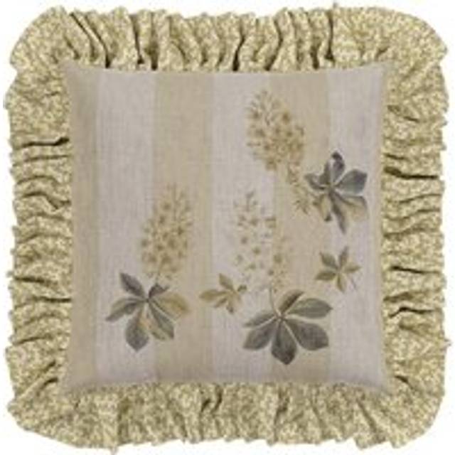Sanderson Chestnut Tree Cushion 45cm x 45cm, Grey Blue & Sage