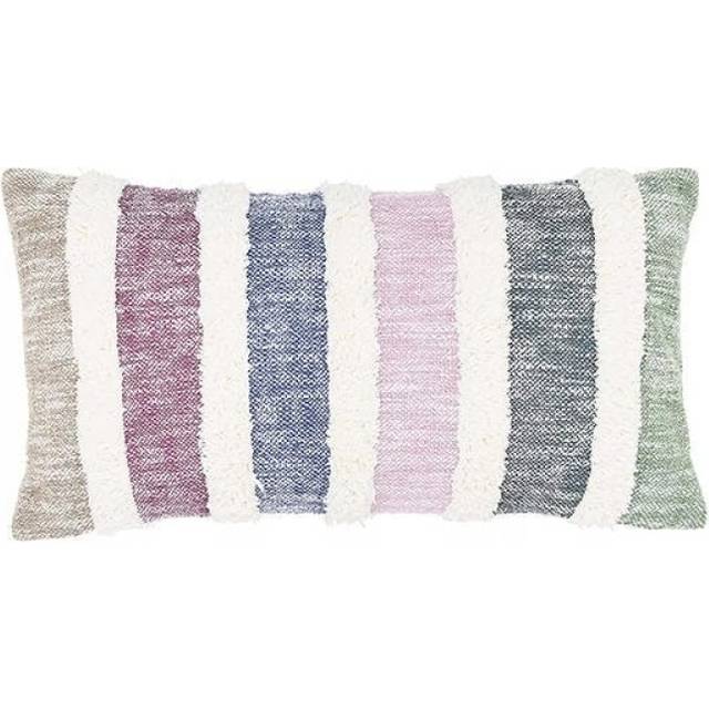 Joules Beekeepers Stripe 60 x 35cm Cushion - Green