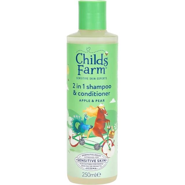 Childs Farm 2 in 1 Shampoo and Conditioner 250ml Apple and Pear Kids Tear Free Formula