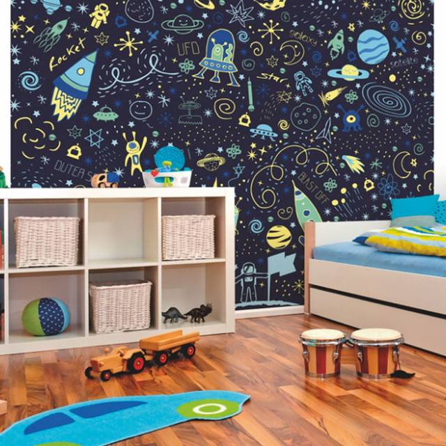 Origin Murals Graphic Pixel Footballs Grey Wall Mural