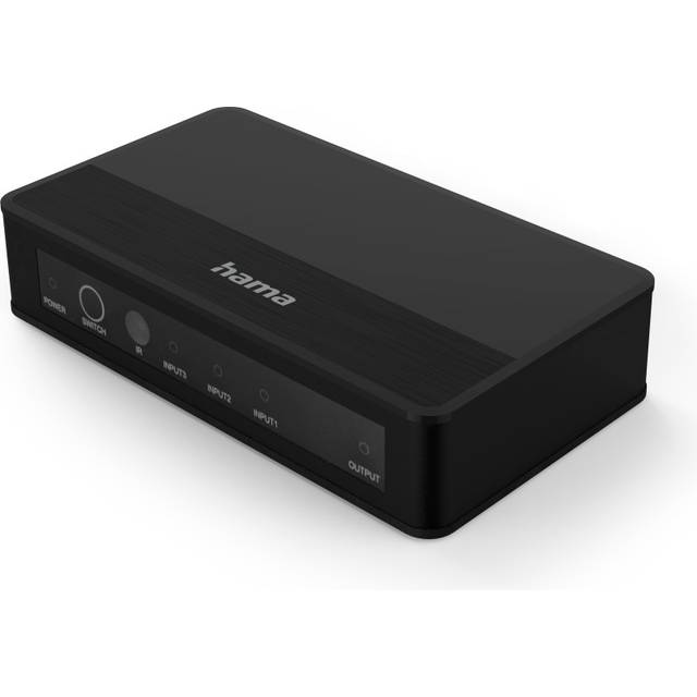 Hama 3x1 - Switch - 4 x HDMI - desktop