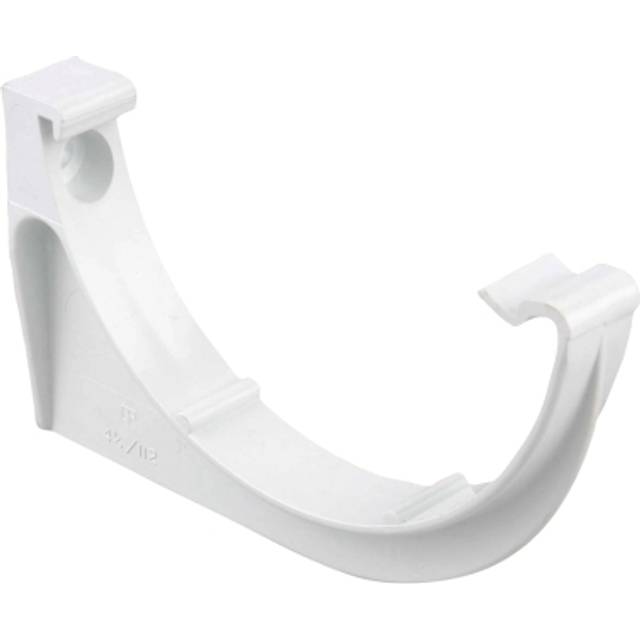 Wavin Osma RoundLine gutter support bracket 112mm white 0T019W - White