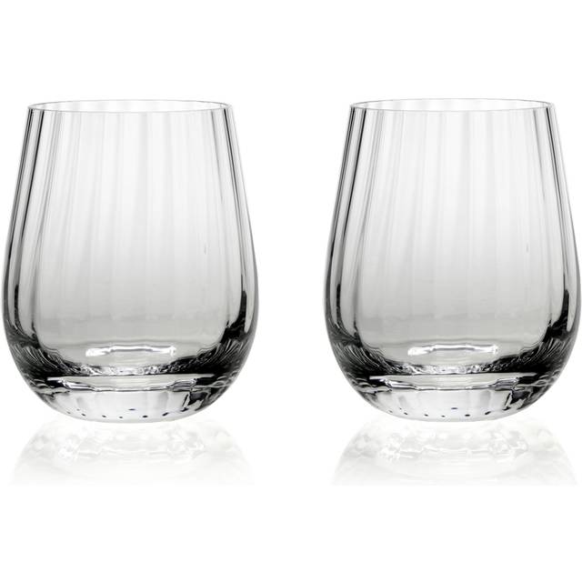 William Yeoward Crystal American Bar Corinne Barrel Tumbler, Set of 2