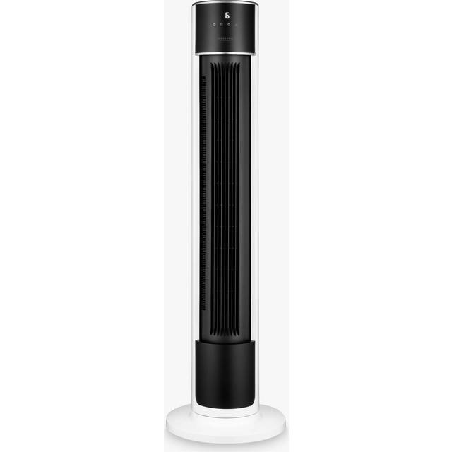 John Lewis Tower Fan, 42 inch, White/Black