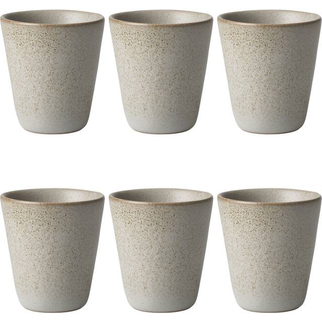 Raw termomugg 25 cl 6 st, beige - Sandy beige