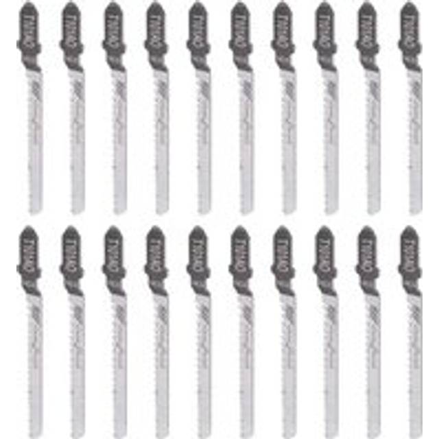 20Pcs Reciprocating Jigsaw Blade T101AO T-Shank Multi Jig Saw Blades for Wood Plastic Cutting Disc
