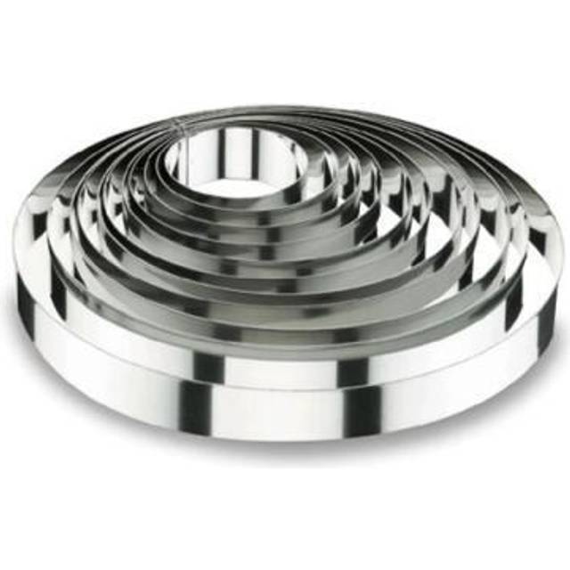 Round pie ring Lacor 18x4,5 cm - Argenté - One size