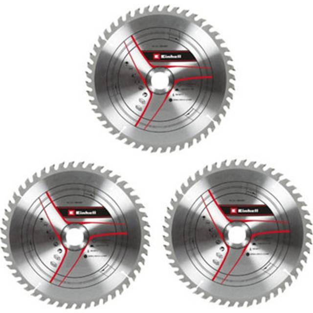 X3 Einhell KWB 254mm Mitre Saw Blade Table 48T HM Diameter TC-TS 2225 TC-SM 2531