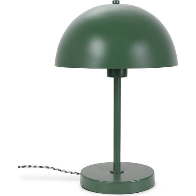 ValueLights Stassi Forest Green Mushroom Dome Table Lamp Light & Bulb
