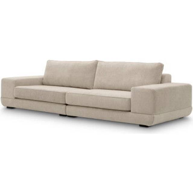 Severino soffa stuart light grey - Grå (W. 305 | D. 115 | H. 82 | SD. 65 | SW. 23 | SH. 41 | AH. 54 cm)
