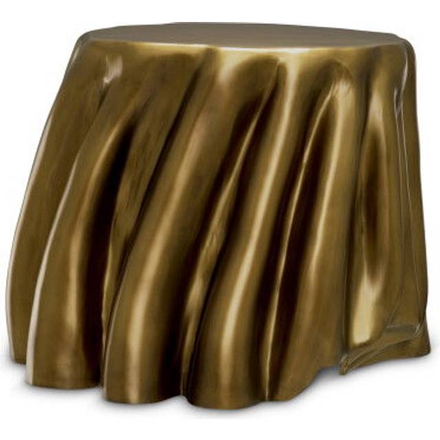 Chabot sidobord vintage mässing - Guld (L: 57 x B: 65 x H: 45,5 cm)
