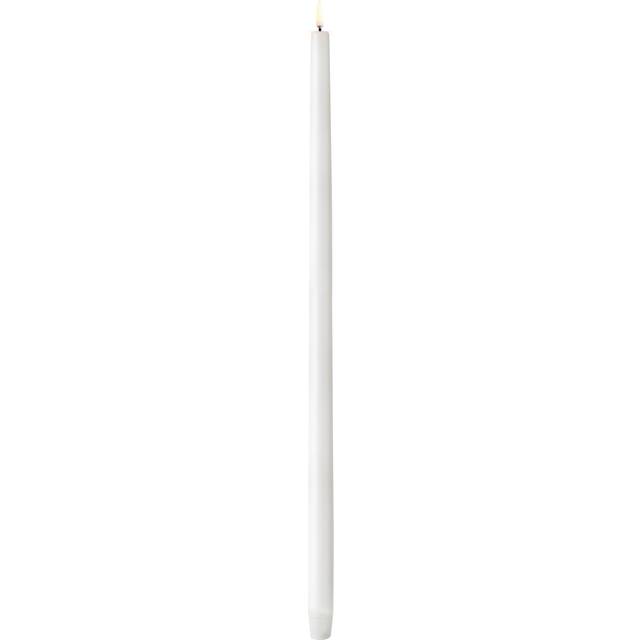 Uyuni Lighting - Höga LED antikljus 2-pack 2,3x55 cm vit