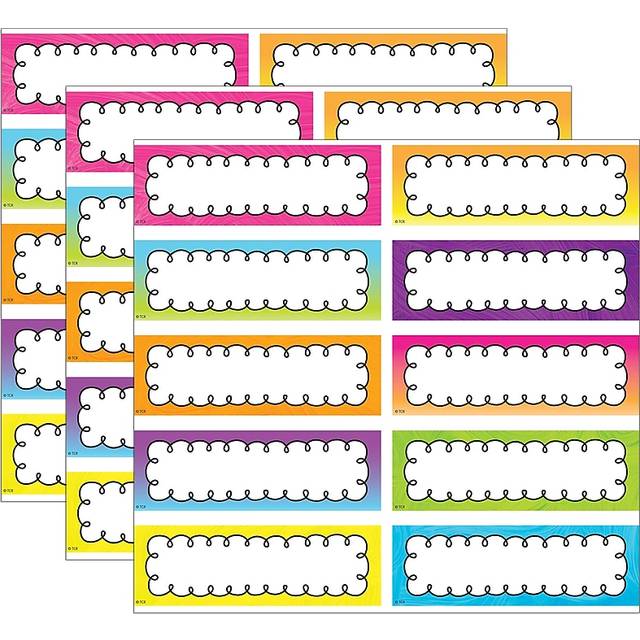 Teacher Created Resources TCR77056-3 Brights Labels Magnet Accent - Pack of 3